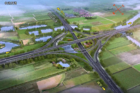 武漢至陽新高速公路（武漢至鄂州段）第一標段施工